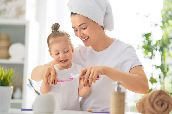 Child Brushing